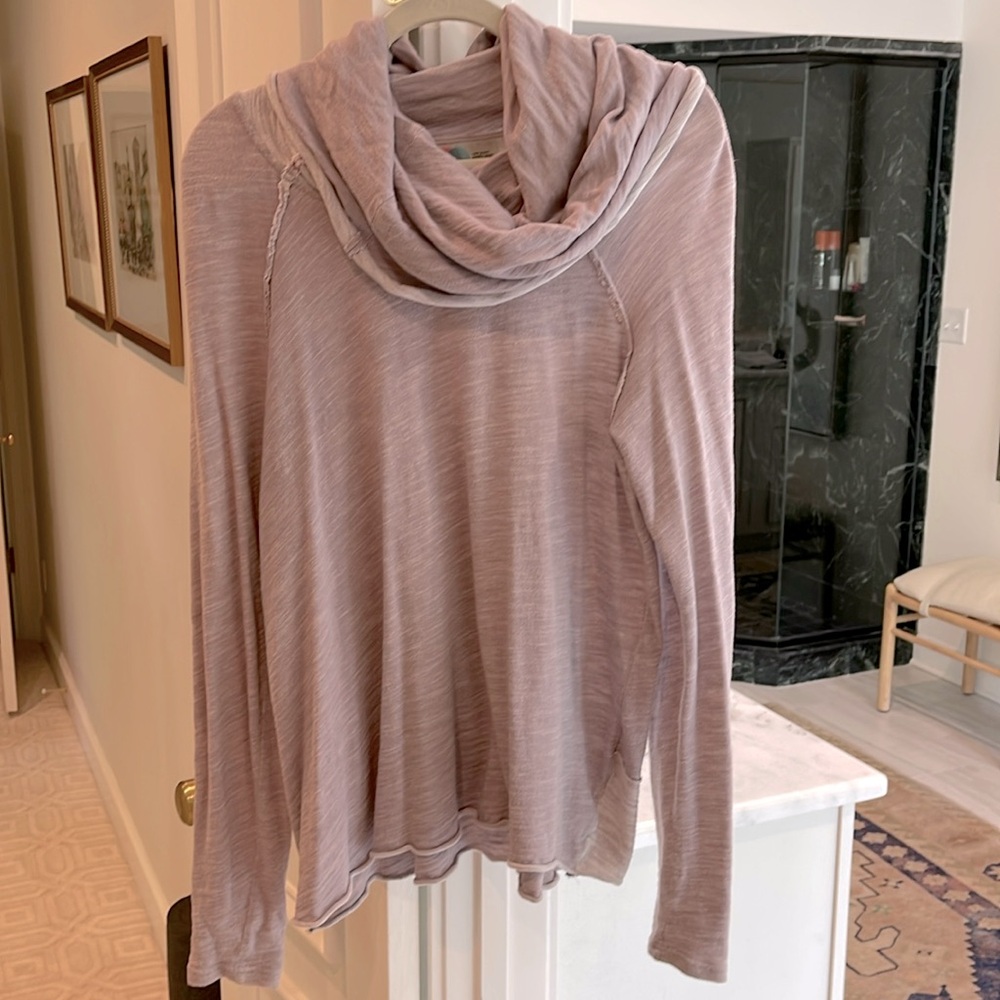 Free People Cowl Neck top